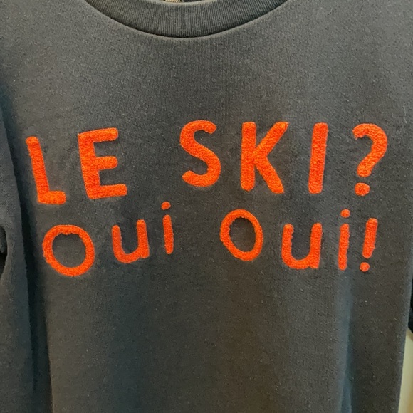 J.Crew Le Ski Oui Oui Terry Sweatshirt - Picture 4 of 6